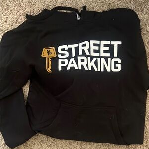 Black Street Parking Hoodie